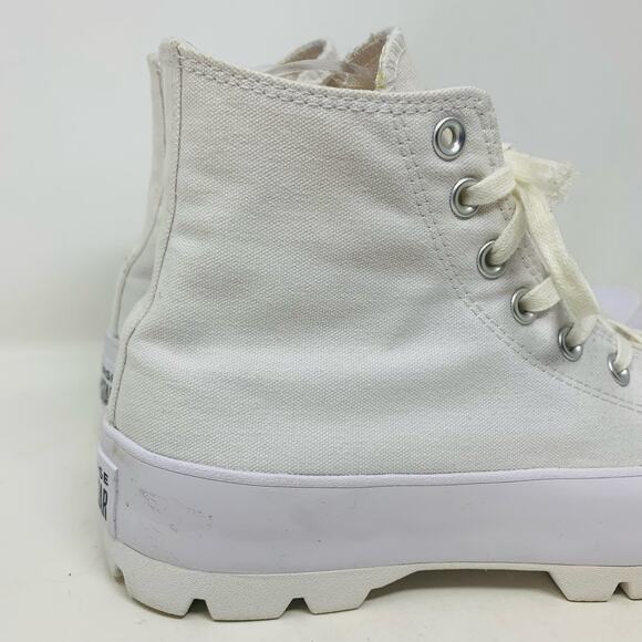 Converse Chuck Taylor All Star High Lugged 'White' Womens Size 9 - Picture 5 of 11